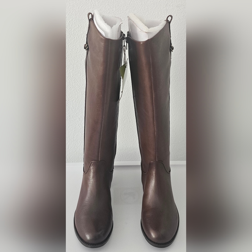 NEW Gianni Binni 7.5 Brown Tall Riding Boots